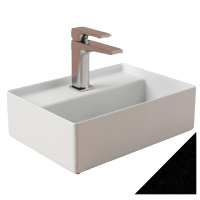Раковина ArtCeram Scalino SCL005 17;00 38х27 черный матовый