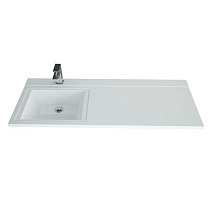 Раковина BelBagno BB1200/480-LV-MR-L 120 белая