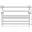 Полка Hansgrohe Logis Universal 41720000 хром - фото 2
