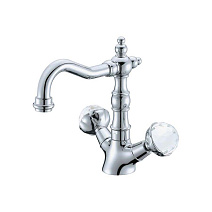 Смеситель Boheme Brillante Presente 352 для раковины, хром