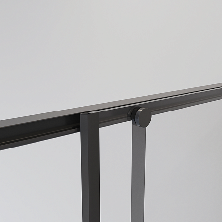 Душевой уголок Niagara Nova NG-6822-34BLACK 80x80x195 стекло прозрачное/профиль черный матовый