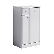 Шкаф Aqwella Барселона Ba.03.05, 1 ящик, 1 корзина, белый