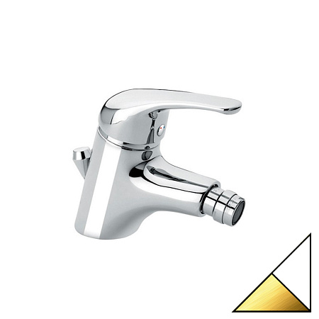 Смеситель Emmevi Ambra 9004BO для биде, белый/золото