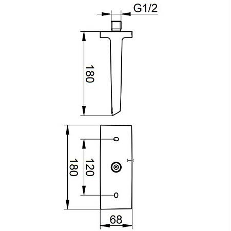 Излив Keuco Ixmo 59982010000 хром