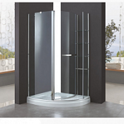 Душевой уголок Cezares Elena ELENA-W-RH-1-120/90-C-Cr-L