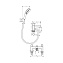 Смеситель Hansgrohe Vernis Shape 71462000 на борт ванны, хром - фото 2