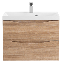 Тумба под раковину BelBagno Marino MARINO-700-2C-SO-WO-P 70 rovere bianco