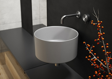 Раковина Galassia Core 7306GM 40 серый матовый