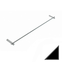 Полотенцедержатель Stil Haus Hashi HS05(23) черный матовый