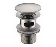 Донный клапан WasserKRAFT A073 матовый хром