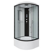 Душевая кабина Niagara Classic NG-6707-14P 80x80x215 стекло прозрачное/профиль черный