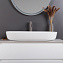Раковина накладная BelBagno BB1349 40.5x81.5x13.5 белый - фото 3