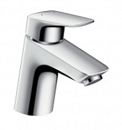 Смеситель Hansgrohe Logis 71071000 для раковины 70 мм, без донного клапана Смеситель Hansgrohe Logis 71071000 для раковины 70 мм, без донного клапана