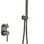 Душевой комплект Boheme Uno 464-GM для душа, оружейная сталь - фото 1