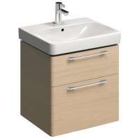 Тумба с раковиной Keramag Smyle 805063000 56x46 светлый вяз