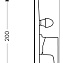 Смеситель Hansgrohe Metris 31484000 для ванны с душем, хром - фото 2
