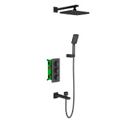 Душевой комплект Timo Petruma SX-5049/03SM черный