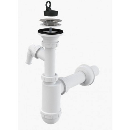 Сифон для раковины AlcaPlast A41P с водосливом