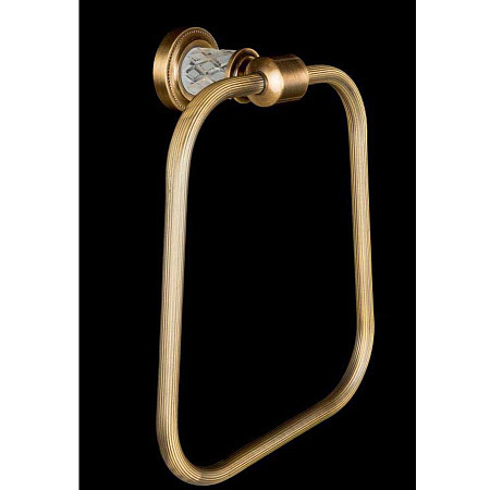 Полотенцедержатель Boheme Murano Cristal 10905-CRST-BR бронза