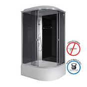 Душевая кабина Niagara Eco E110/80/40L/TN 110x80x215 L стекло тонированное/профиль серебро