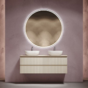 Мебель для ванной со столешницей Sancos Snob T 140 SNT70CE+TT140A2X Beige Soft/Kreman