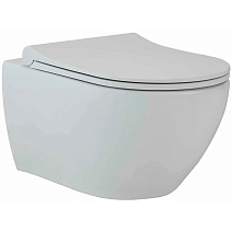 Унитаз подвесной beWash Bogen 88303214 с системой микролифт, белый матовый