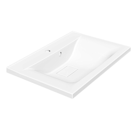 Мебельная раковина Vincea VCB-3M650W 65x45x15.05 белый