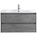 Тумба под раковину BelBagno Kraft KRAFT-800-2C-SO-CG 80 cemento grigio