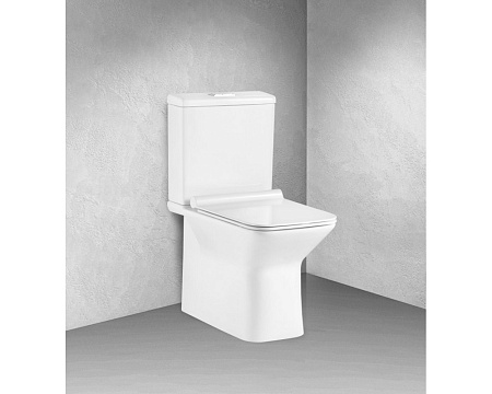 Унитаз-компакт BelBagno Romano   BB248CPR-P горизонтальный выпуск