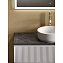 Мебель для ванной со столешницей Sancos Snob R 100 SNR100W+TT100A1X Bianco/Black Sky - фото 3
