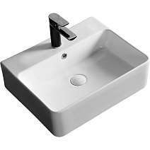 Раковина накладная Ceruttispa СТ9603 52x42 белый