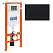 Комплект 2 в 1 BelBagno BB002-80/BB012-MR-NERO.M черный матовый