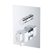 Смеситель скрытого монтажа Migliore Kvant 25405 хром