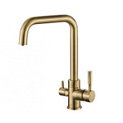 Смеситель Zorg Steel Hammer SH 715 BRONZE для кухонной мойки, бронза Смеситель Zorg Steel Hammer SH 715 BRONZE для кухонной мойки, бронза