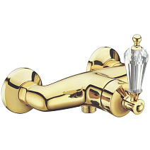 Смеситель Boheme Vogue 214-SW для душа, золото/Swarovski