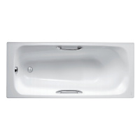 Чугунная ванна Jacob Delafon Melanie E2925-00 170х70 с отверстиями для ручек
