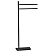 Стойка напольная Colombo Square B9901.NM черный матовый