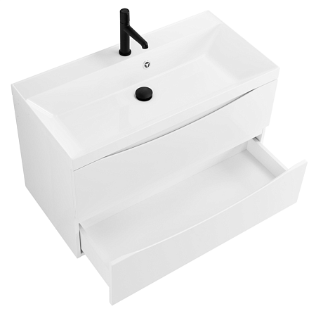Тумба под раковину BelBagno Marino MARINO-700-2C-SO-BL-P 70 bianco lucido