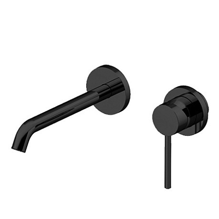 Смеситель Gattoni Circle Two 9137/91NO для раковины, черный матовый