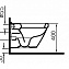 Чаша для унитаза подвесного VitrA S50 5318B003-0075 (52 см) - фото 2