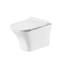 Унитаз подвесной Orange C02-100w сиденье с микролифтом Унитаз подвесной Orange C02-100w сиденье с микролифтом