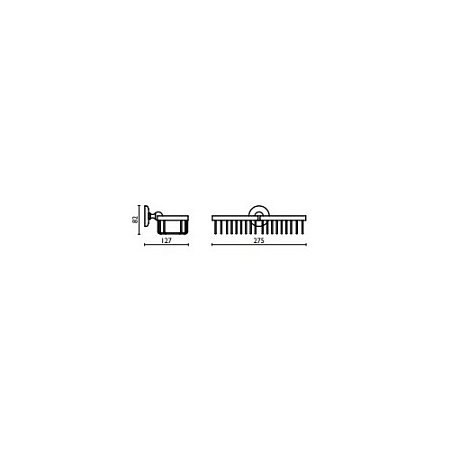Мыльница Bagno & Associati Shire SH13752 ORO