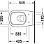 Чаша для унитаза подвесного Duravit D-Code 25350900002 - фото 5
