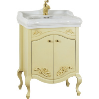 Тумба с раковиной Migliore Impero 25966 60 2 двери, decape sabbia