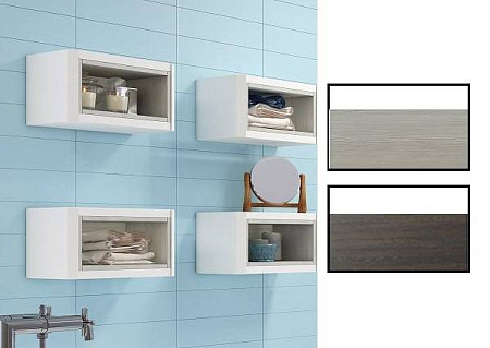 Полка Aquaton Брук 1A202603BCDL0 30 дуб латте