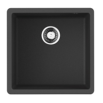 Кухонная мойка Omoikiri Bosen 44-U-BL 44x44x19 черный