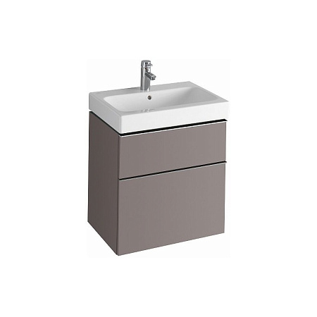 Тумба с раковиной Geberit iCon 840362000 59х47 платиновый