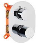 Смеситель AQG Tube 01TUB351CR для душа, хром