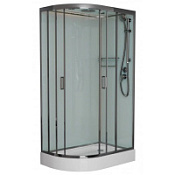 Душевая кабина Frank F412R М Brilliant 120x80 стекло матовое, хром