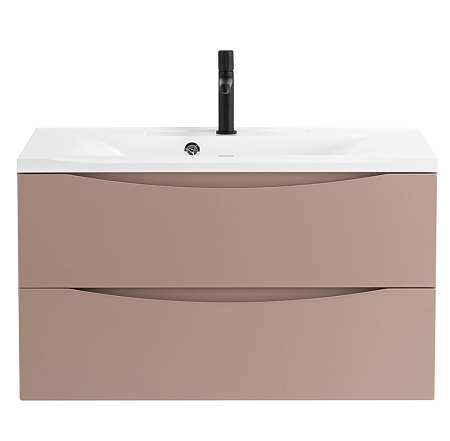 Тумба под раковину BelBagno Marino MARINO-800-2C-SO-CL-P 80 capucino lucido
